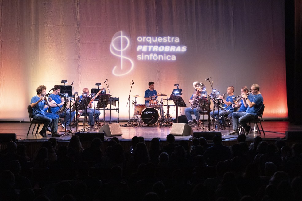 A Orquestra Petrobras Sinfônica vai apresentar o concerto infantil no domingo (3) em Petrópolis — Foto: Daniel Ebendinger/Divulgação