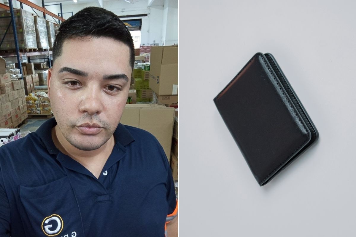 Homem encontra e devolve carteira com R$ 1 mil a dono: 'Dever cumprido'