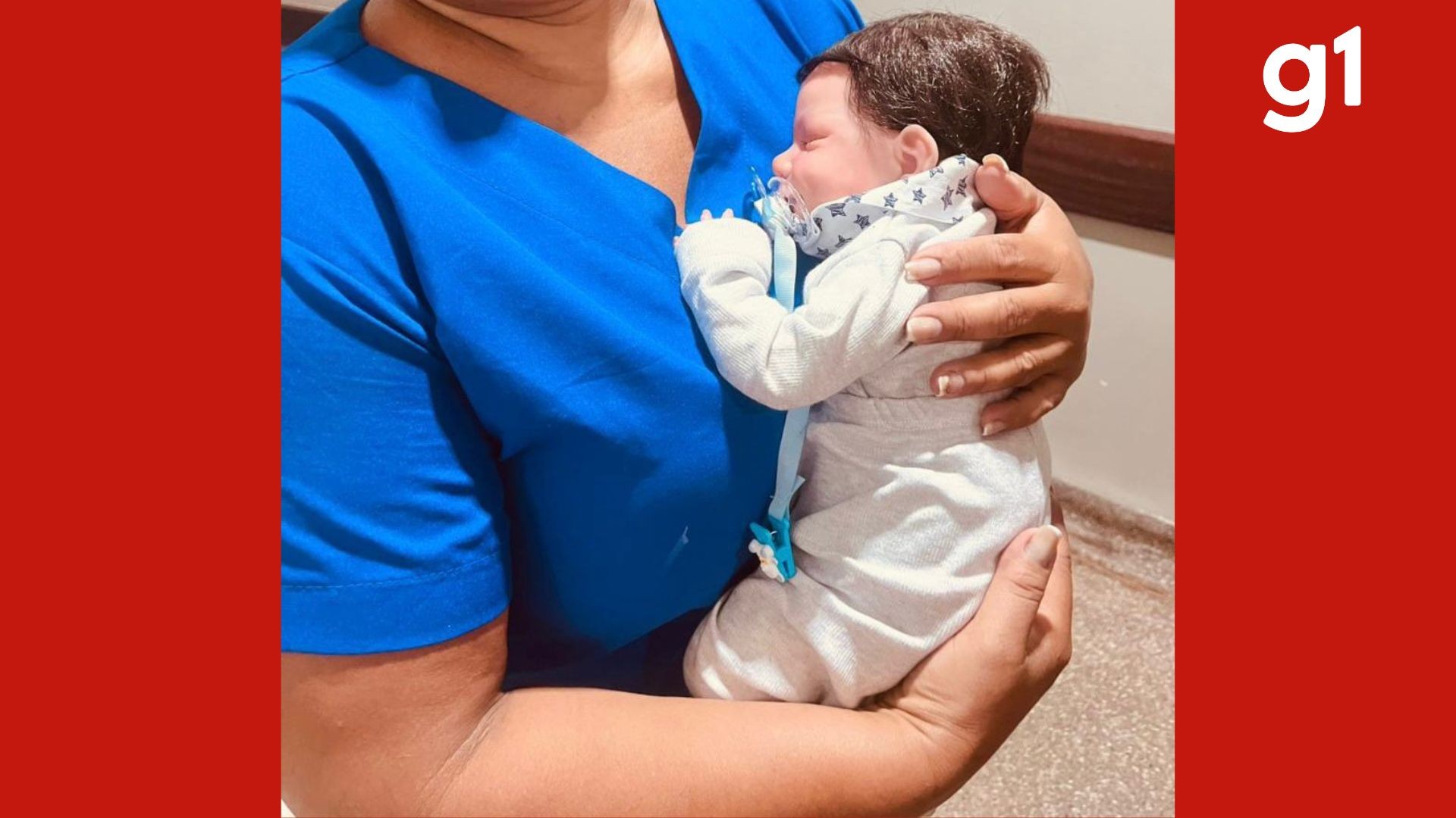 Mulher leva bebê reborn para consulta médica em UPA de Várzea Grande (MT): 'sintomas de gripe'
