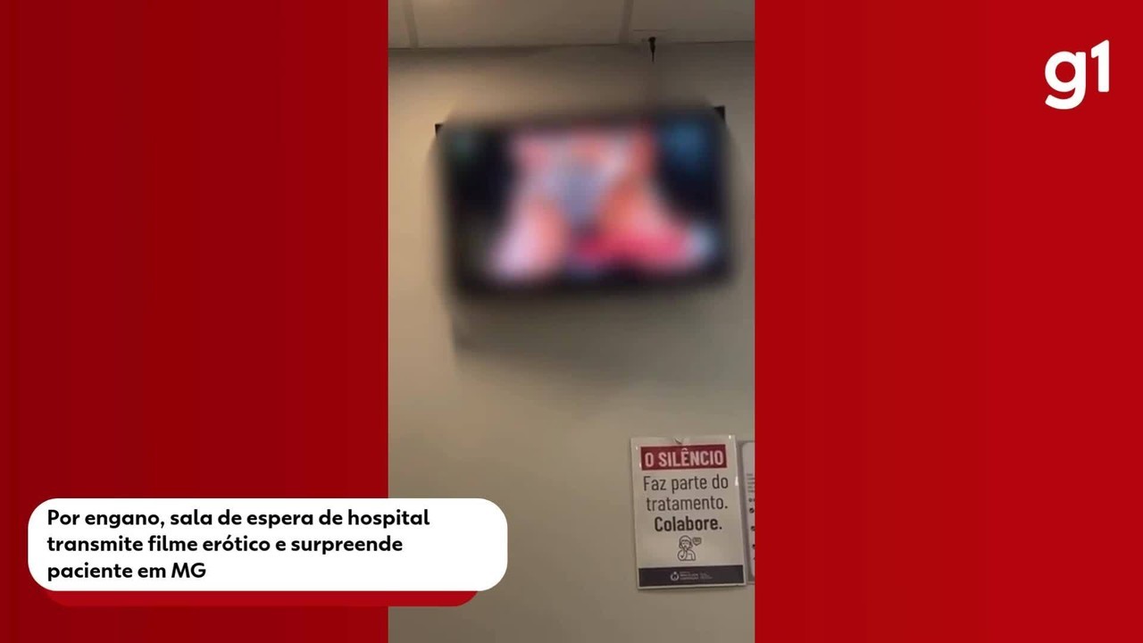 Filme erótico em sala de espera de hospital