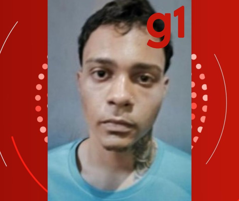 Homem foi identificado como Luiz Felipe da Silva Cavalcante, de 20 anos. — Foto: Divulgação