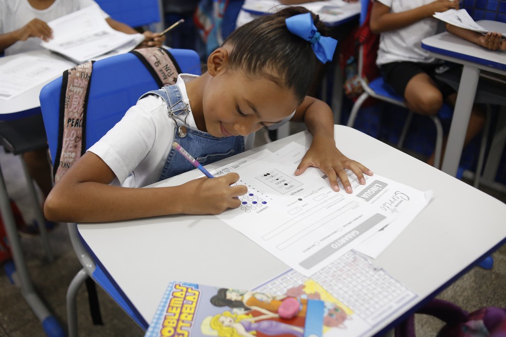 Uma das preocupações é cumprir a meta de alfabetização na idade certa.  — Foto: Assessoria