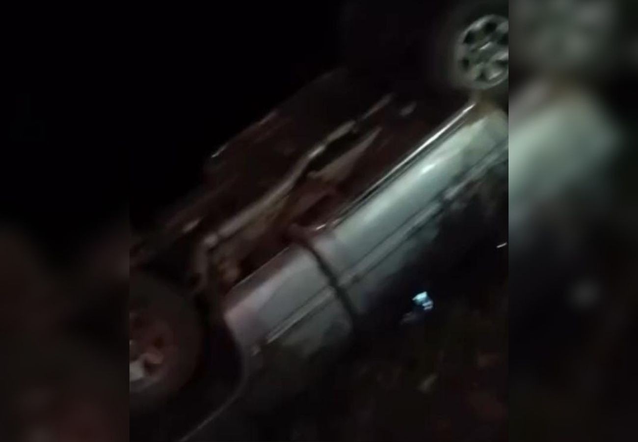 Jovem de 17 anos morre após caminhonete cair de ponte em zona rural do Tocantins 