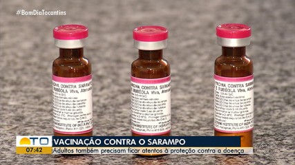 Casos de sarampo em outros estados acendem alerta no Tocantins