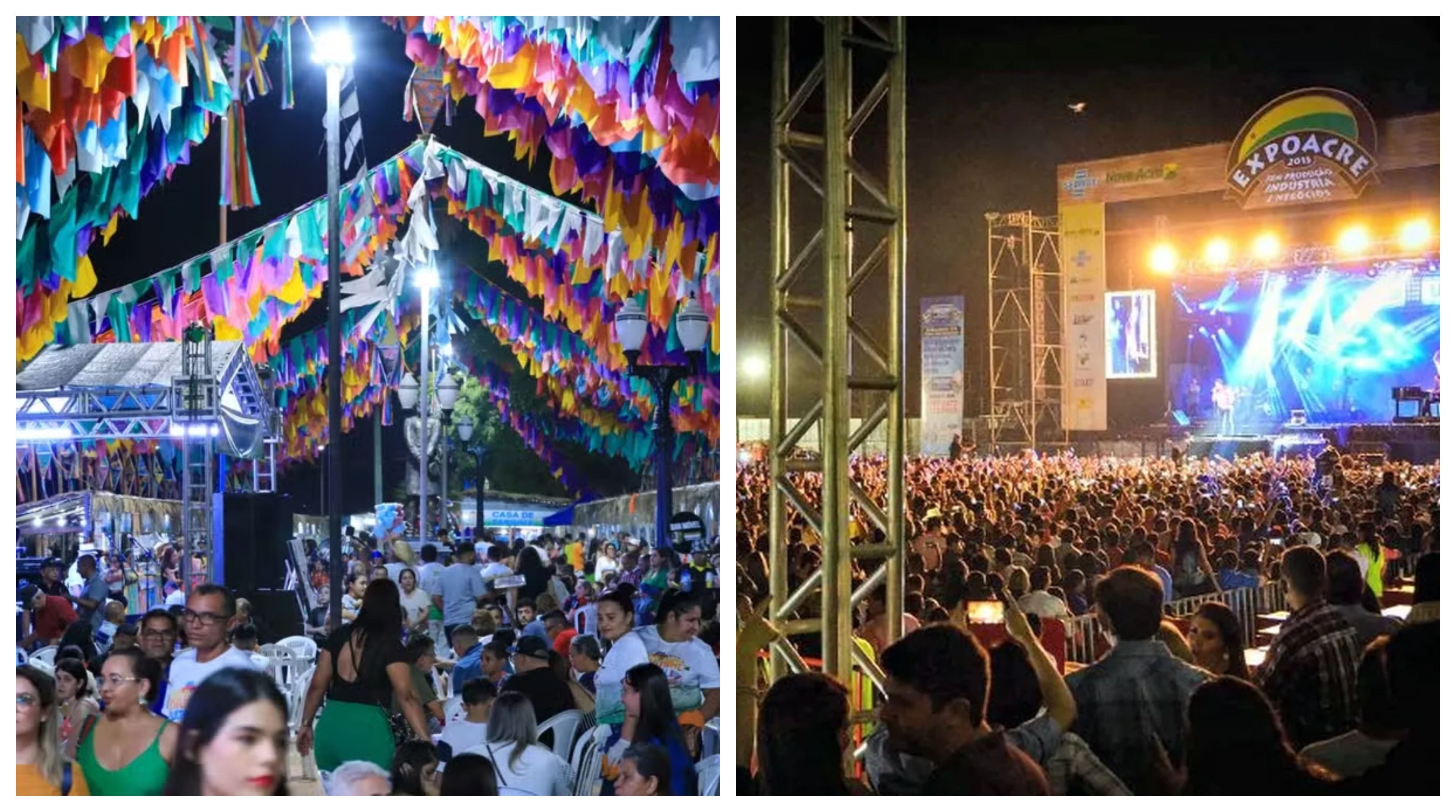 Festas juninas e Expoacre são os eventos mais importantes para moradores de Rio Branco, diz pesquisa