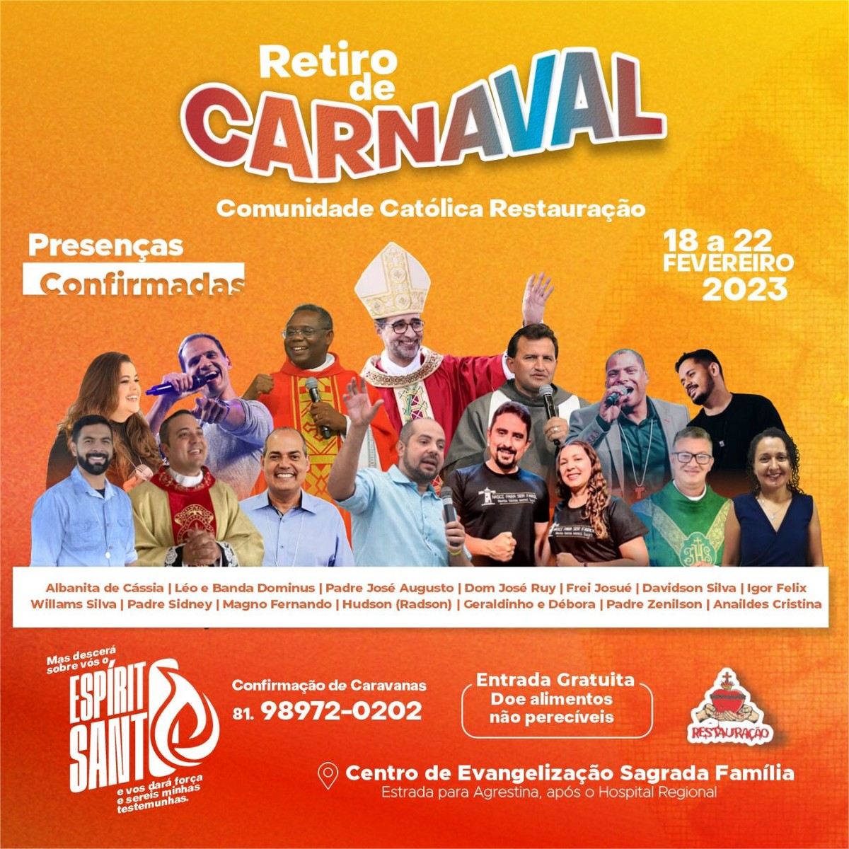 Jovens trocam festas por retiros espirituais durante o Carnaval no Piauí, Carnaval 2023 no Piauí