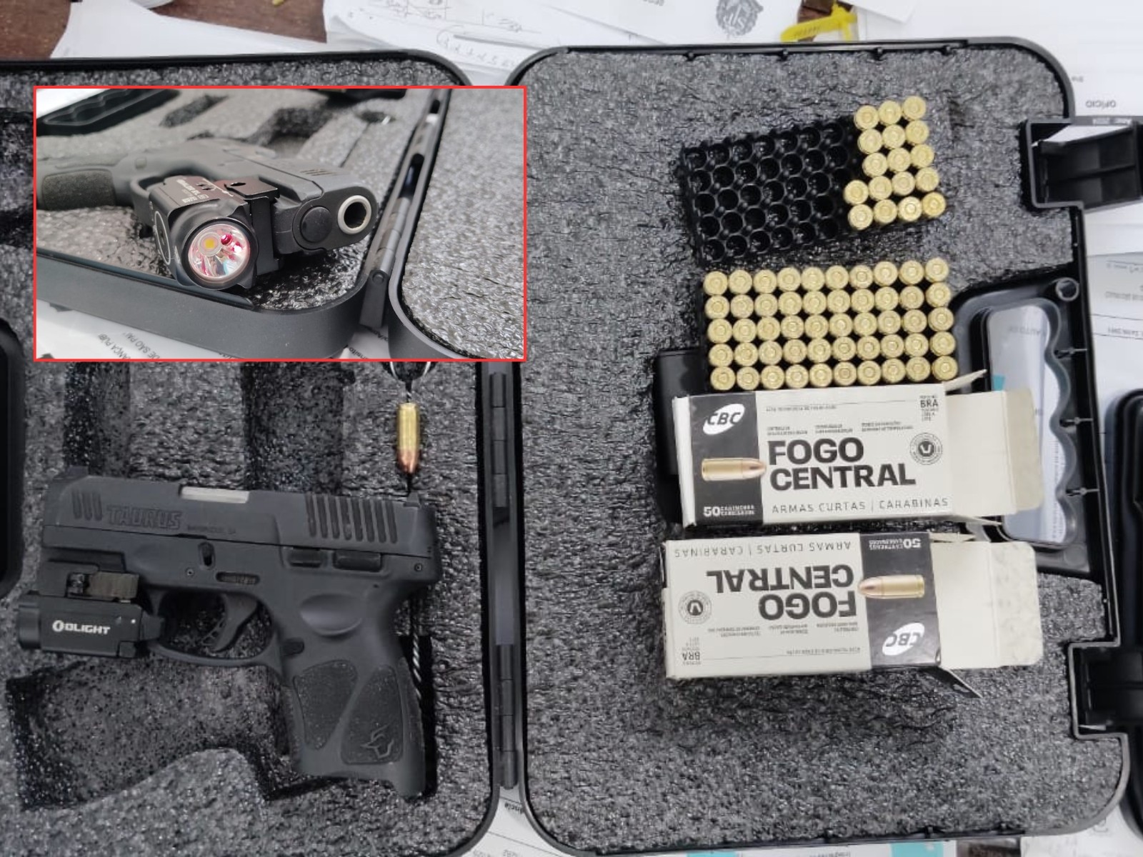 Homem atira contra PMs pela janela e é preso com pistola de uso restrito no litoral de SP