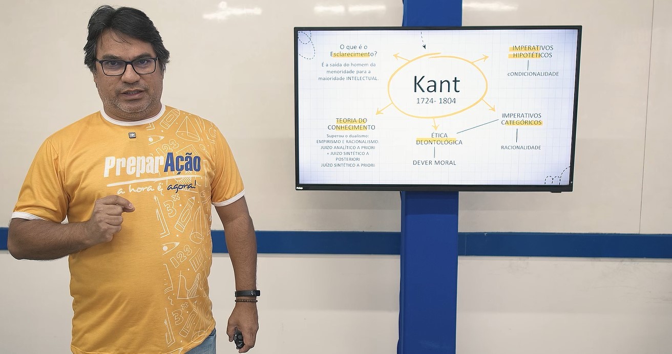 Preparação Enem: professor de Filosofia explica a ética deontológica de Kant