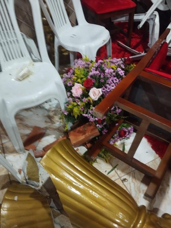 Polícia investiga invasão e destruição em terreiro de candomblé, em João Pessoa
