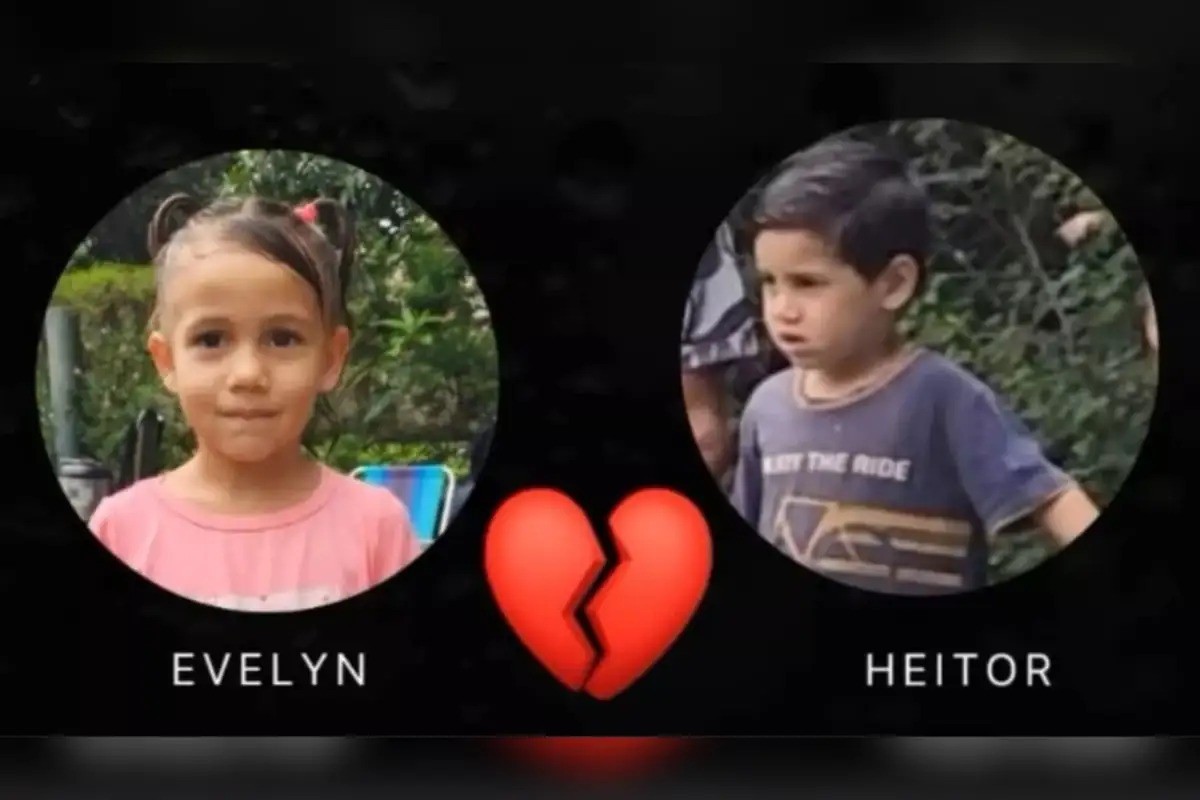 Irmãos de 2 e 5 anos que morreram em acidente de carro são sepultados no interior de MS