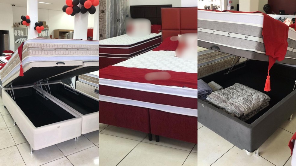 Cama e colch&atilde;o foram comprados e nunca foram entregues &mdash; Foto: Ana Marcia Sato