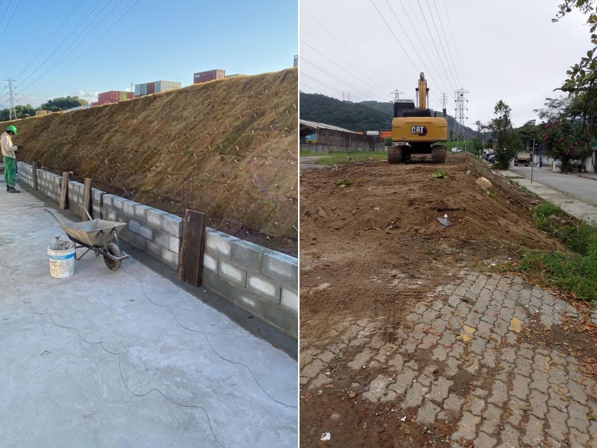 Parque dos Mangues em Santos ganha nova área com obras de recuperação ambiental