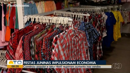 Festas juninas impulsionam economia em Palmas
