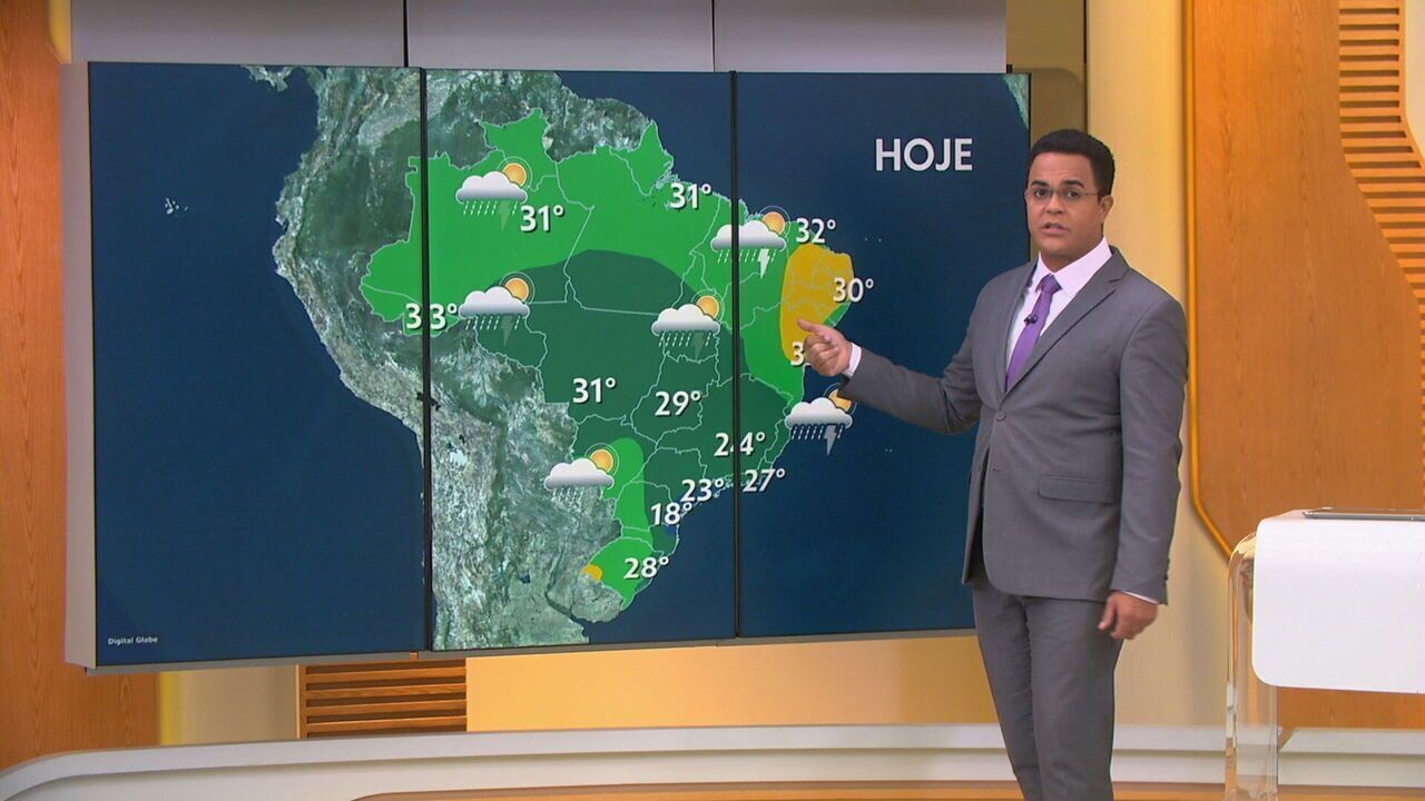 Previsão do tempo: Segunda-feira (19) será de clima ameno e chuvas ...