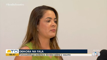 Fonoaudióloga orienta os pais sobre a demora no desenvolvimento da fala de crianças