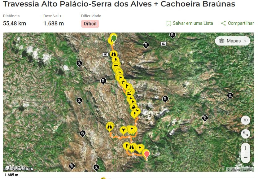 Turista colombiano desaparece em trilha na Serra do Cipó e é encontrado horas depois em área de camping