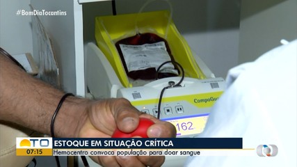 Hemocentro convoca população para doar sangue devido baixa nos estoques