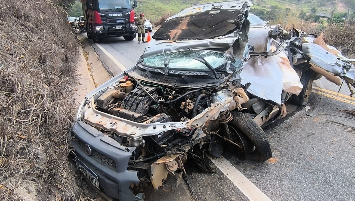 Homem morre em acidente na MGC-381, entre Governador Valadares e Divino das Laranjeiras