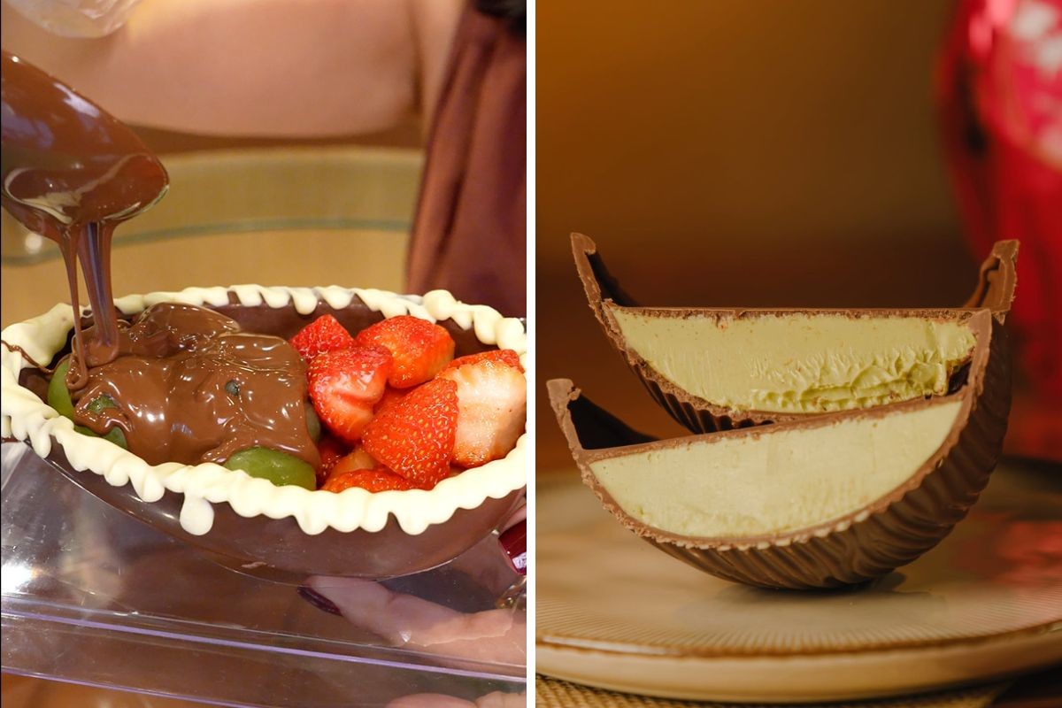 Páscoa: ovos com fondue de chocolate e com até 200g de recheio viram aposta de vendas em Campos do Jordão (SP)