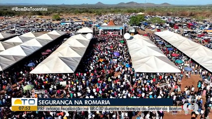 PRF reforça fiscalização na BR-010 durante festejo do Senhor do Bonfim