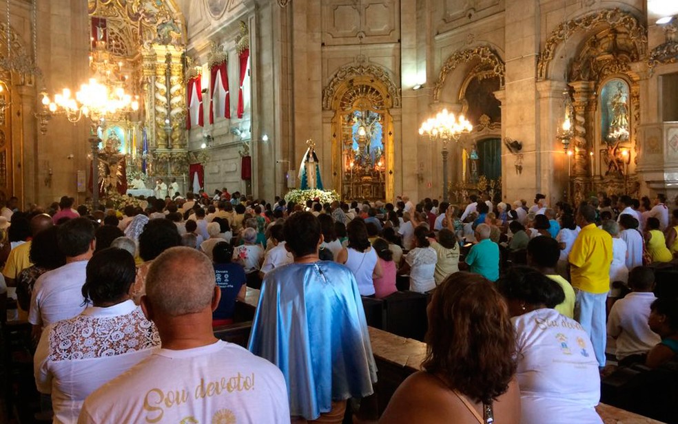 Como acontece há 200 anos, devotos celebram Bom Jesus dos  Navegantes e Senhora da Boa Viagem