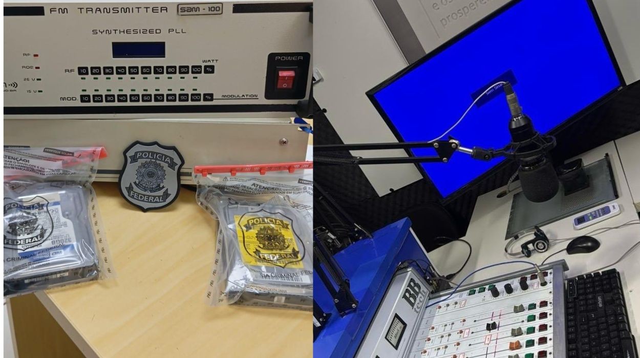 Polícia Federal fecha rádio pirata no interior de SP