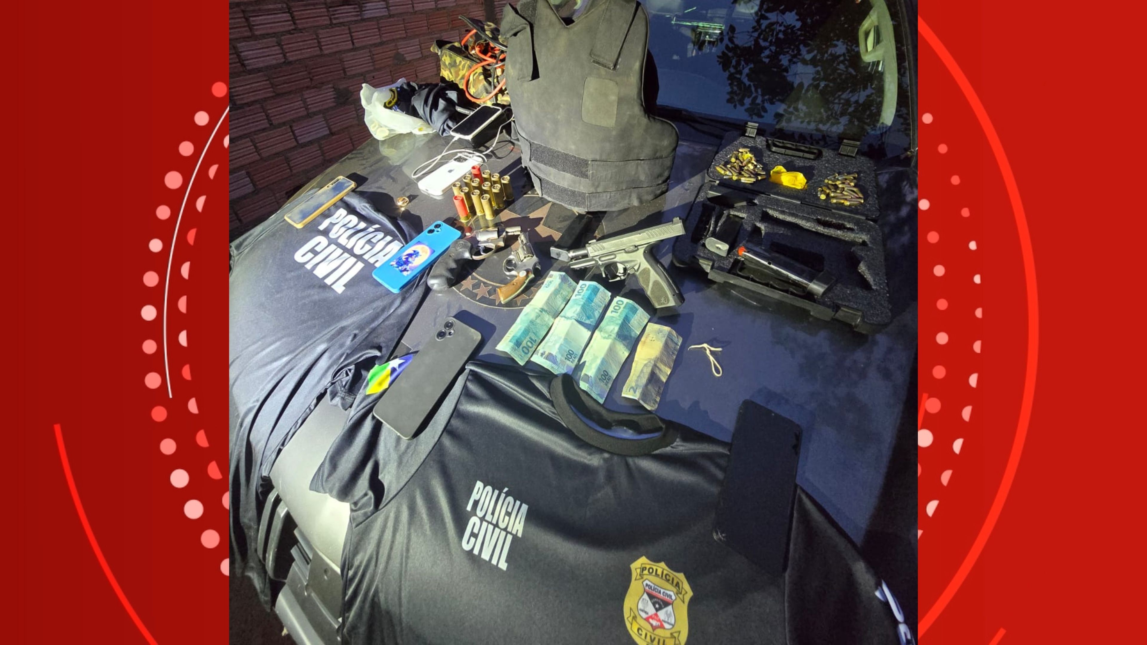 Suspeitos que se passavam por policiais para cometer crimes são presos após assalto em Porto Velho