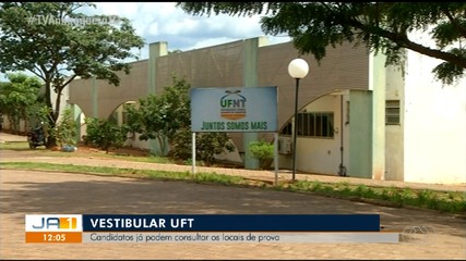 Candidatos ao vestibular da UFT já podem consultar locais de prova