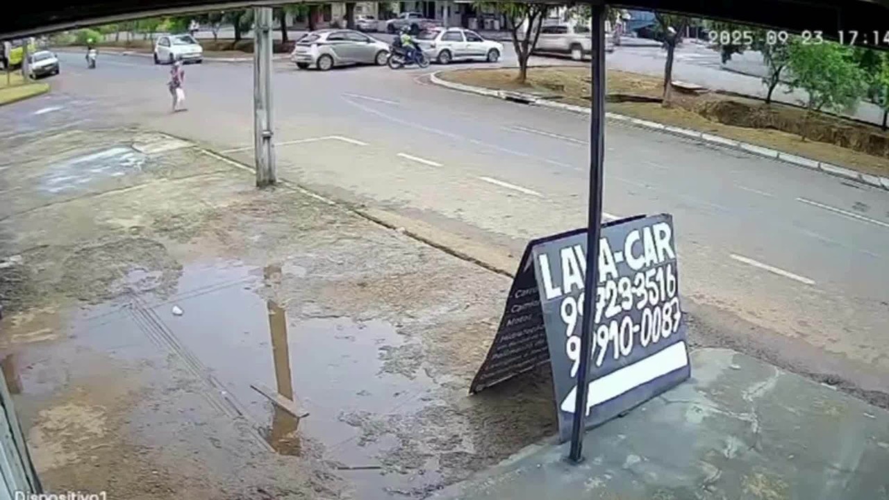 Idosa de 80 anos morre após ser atropelada por moto em MT