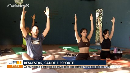 UFT promove programação com esporte e natureza