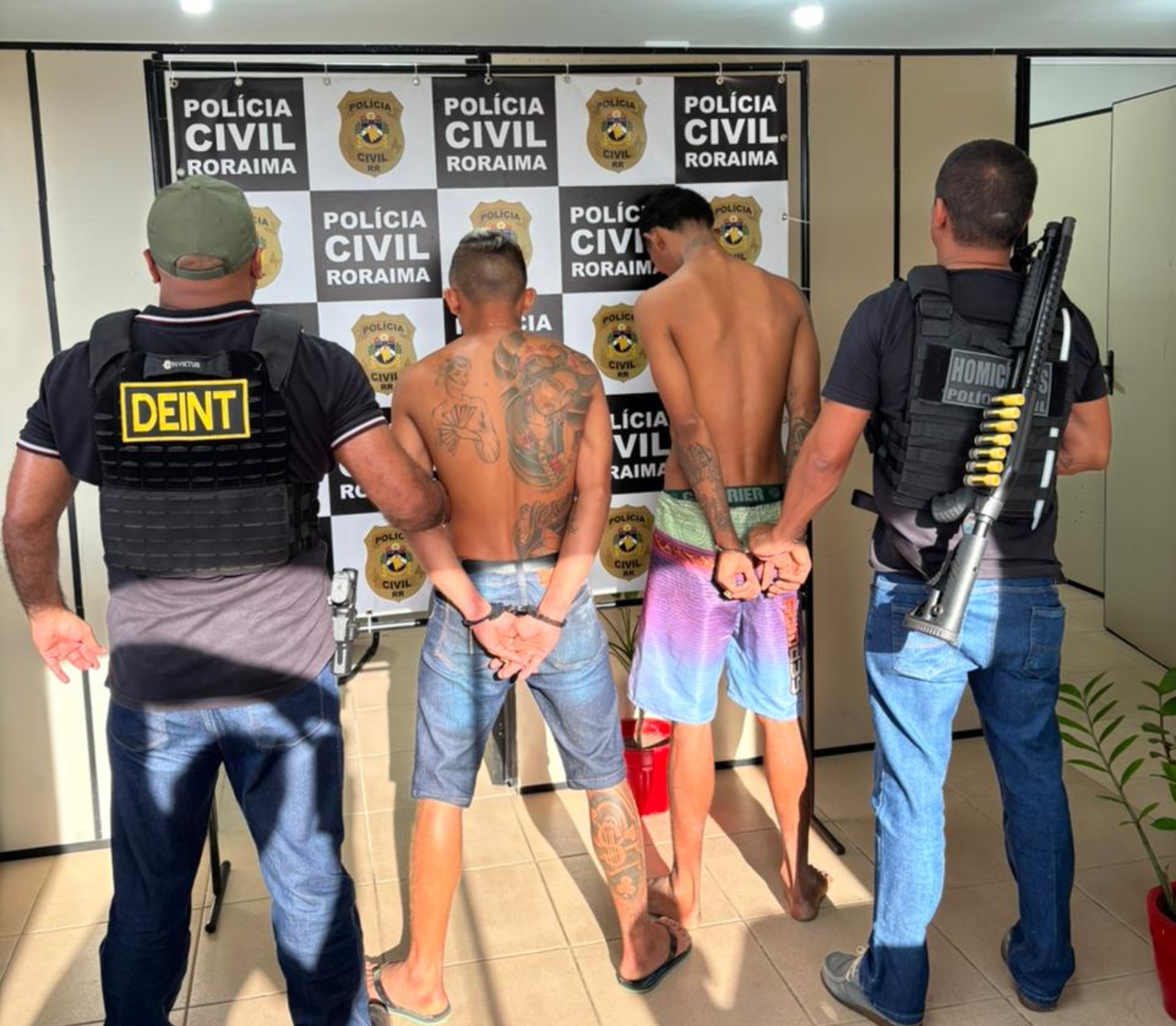 Mais três suspeitos são presos por envolvimento na morte de mulher atingida por tiros na cabeça em RR