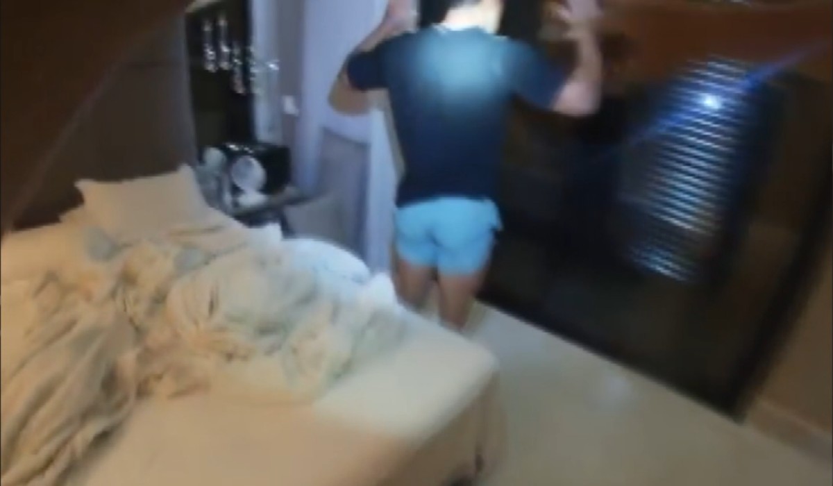 VÍDEO mostra momento da prisão de traficante apontado como maior fornecedor de drogas para Paraíba em casa de luxo em SP