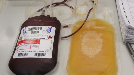 Após convênio, hemocentro de MS faz 1º envio de plasma sanguíneo para Hemobrás