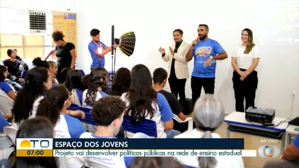 Projeto vai debater políticas públicas com jovens nas escolas estaduais