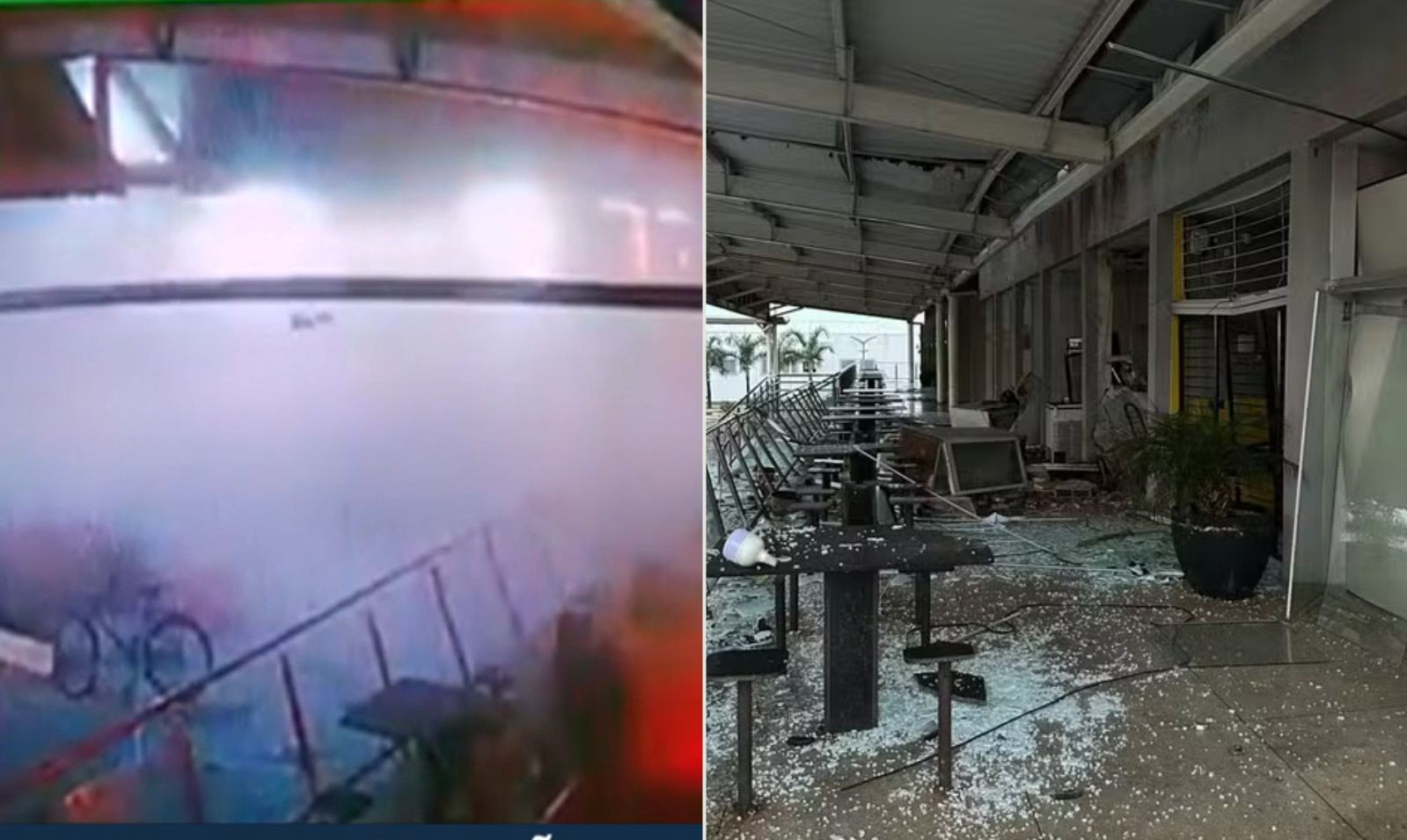 Vídeo mostra momento da explosão na Rodoviária de São Simão; imagem impressionante