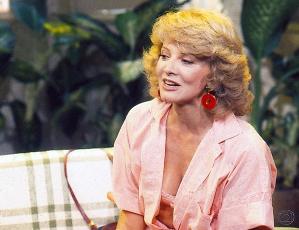 Glória Menezes em ‘Brega & chique’ (1987) — Foto: Nelson di Rago/TV Globo