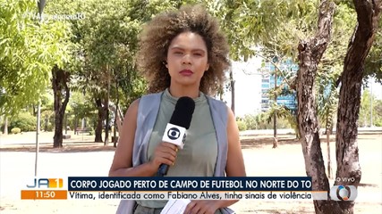 Corpo com sinais de violência é encontrado perto de campo de futebol em Augustinópolis