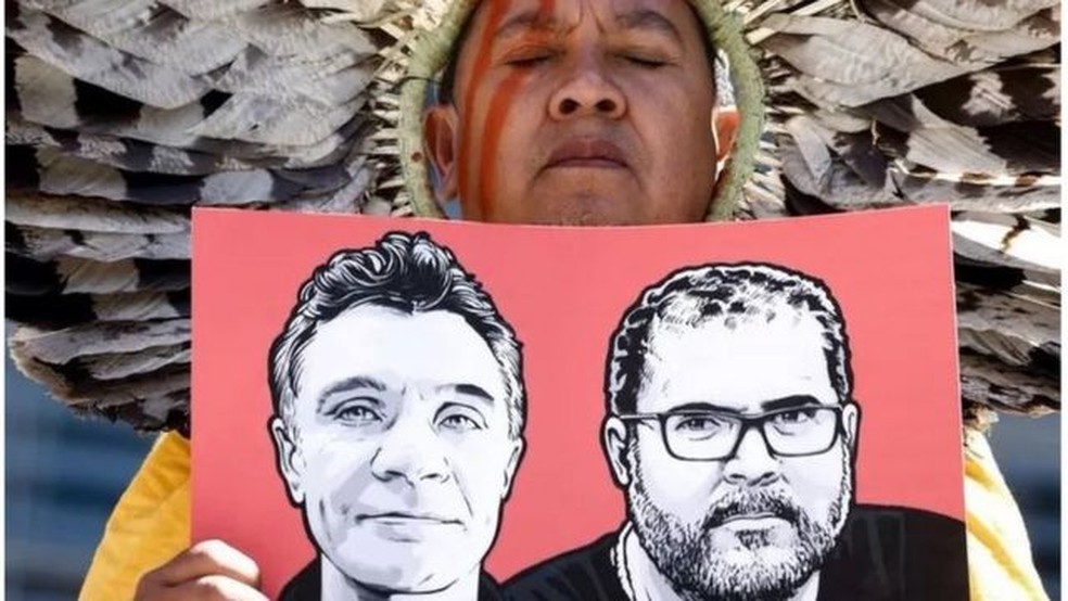 Relator da Comissão Interamericana de Direitos Humanos afirma que Brasil deve esgotar as investigações sobre a possibilidade de encontrar mandantes nos assassinatos de Dom e Bruno — Foto: Getty Images via BBC