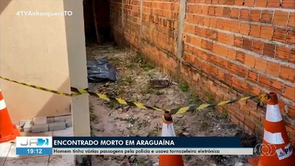 Homem que tinha várias passagens pela polícia é encontrado morto em Araguaína