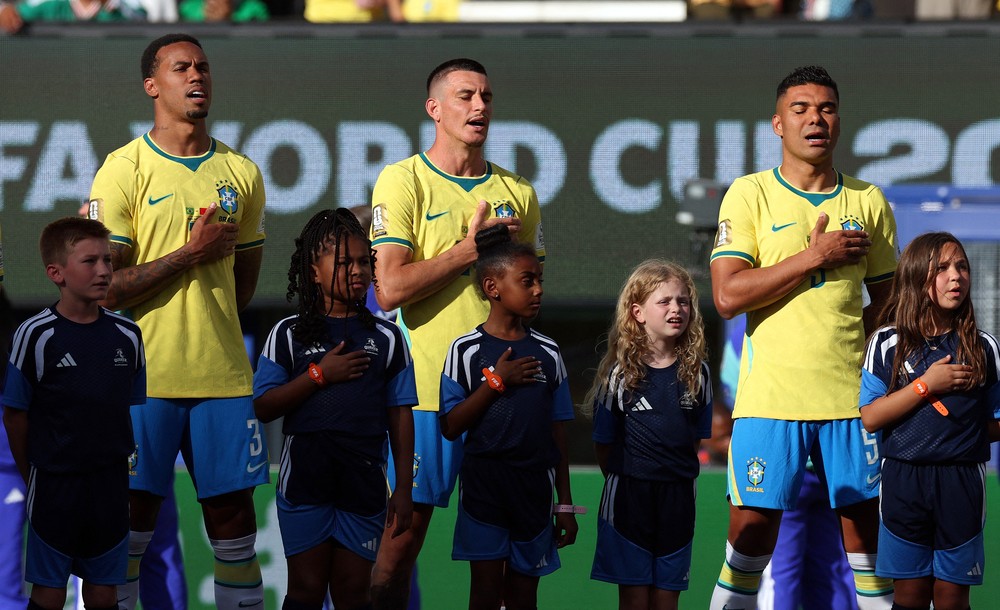 Hino do Brasil é eleito a melhor composição musical entre as seleções da Copa de 2026