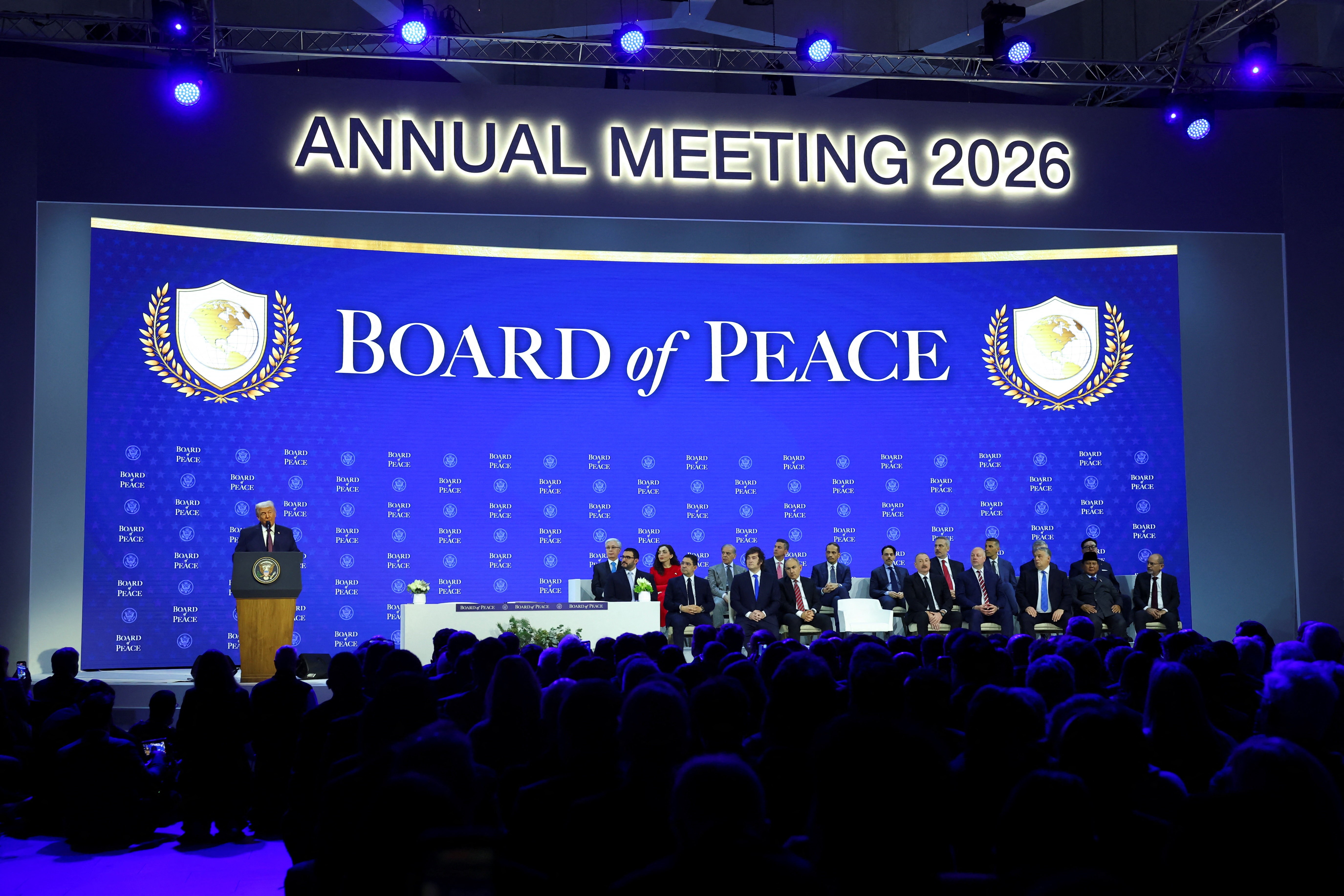 Trump lança oficialmente 'Conselho da Paz' em Davos com críticas à ONU: 'Eu nunca nem falei com eles'