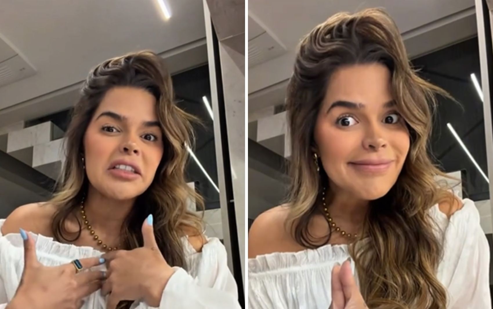 Influenciadora Thays Jubé conta que foi criticada por vizinhos por dizer que condomínio onde mora é em frente de cemitério
