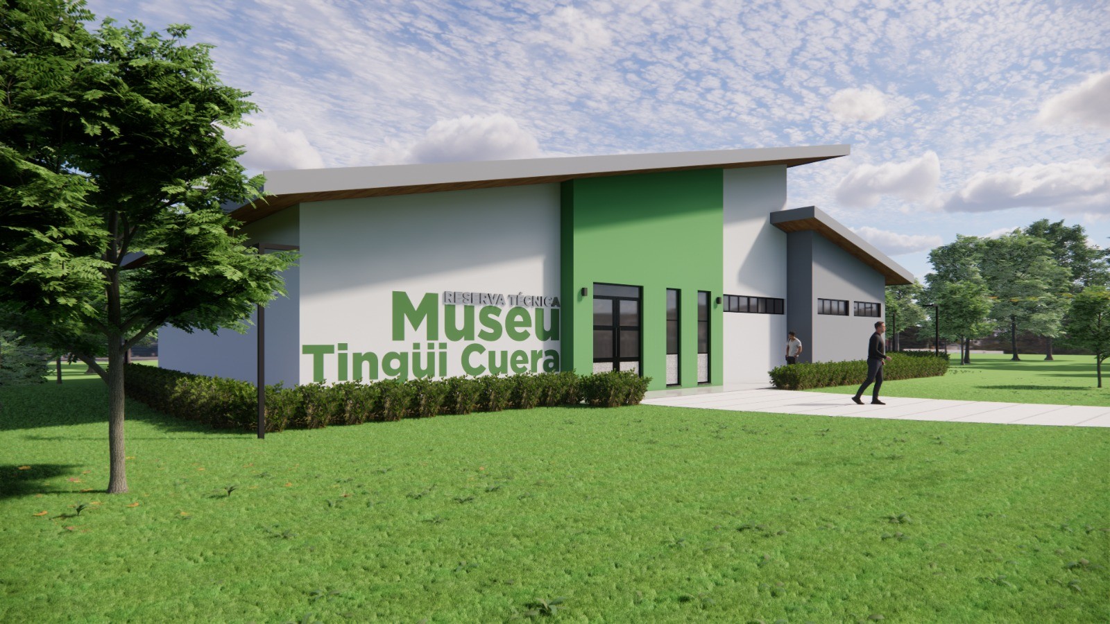Iniciada a obra da Reserva Técnica do Museu Tingüi-Cuera