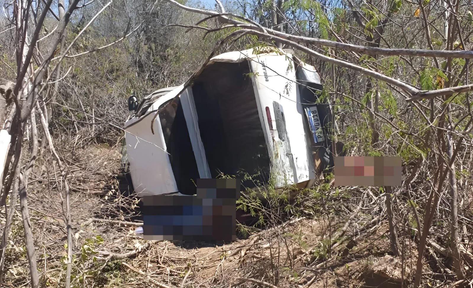 Três pessoas morrem em acidente na PE-425 entre Carnaubeira da Penha e Mirandiba