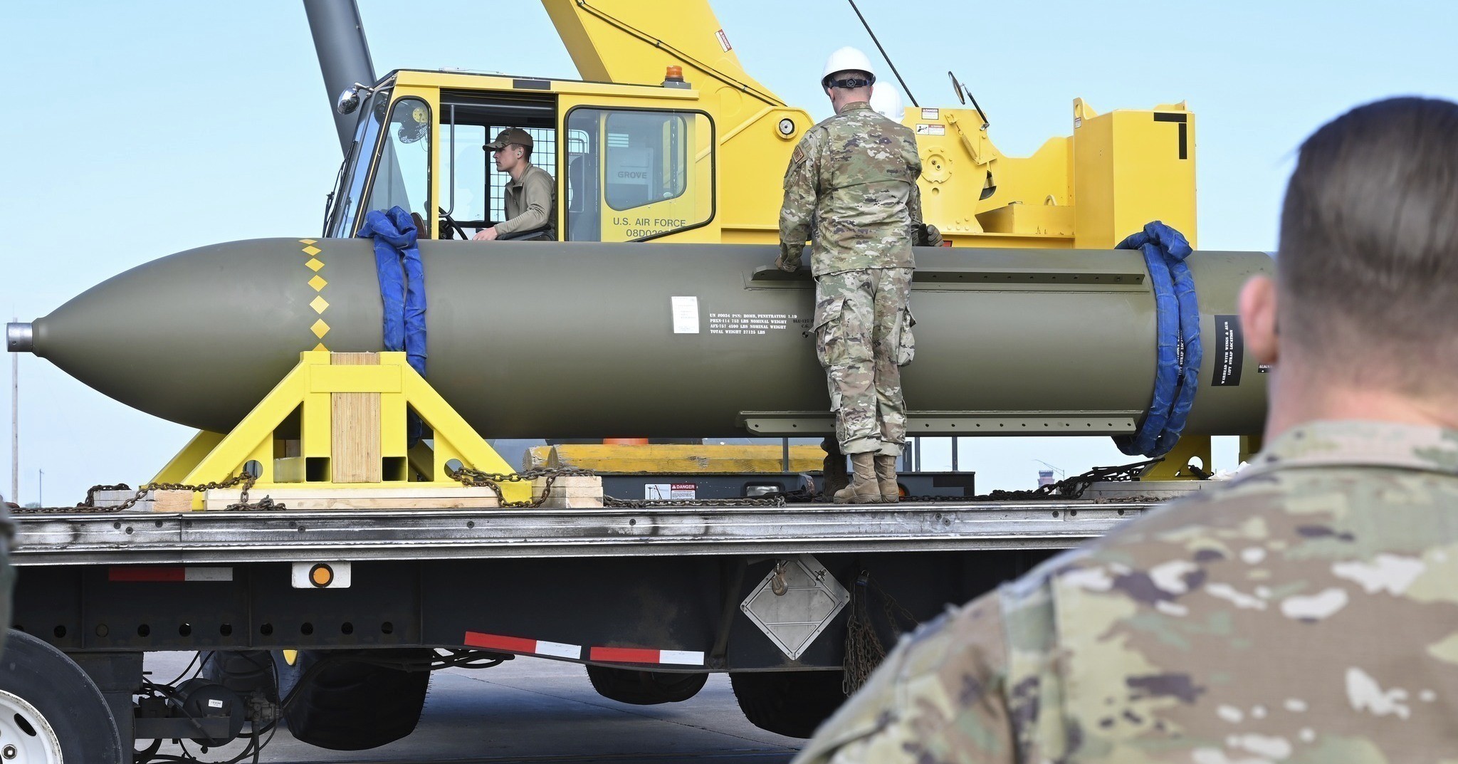 MOP GBU-57 A/B: como é a bomba 'destruidora de bunkers' que pode acabar com o programa nuclear iraniano
