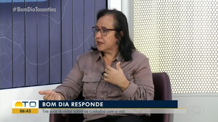 Fonoaudióloga tira dúvidas sobre a voz no Bom Dia Responde