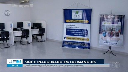 Unidade do Sine é inaugurada em Luzimangues
