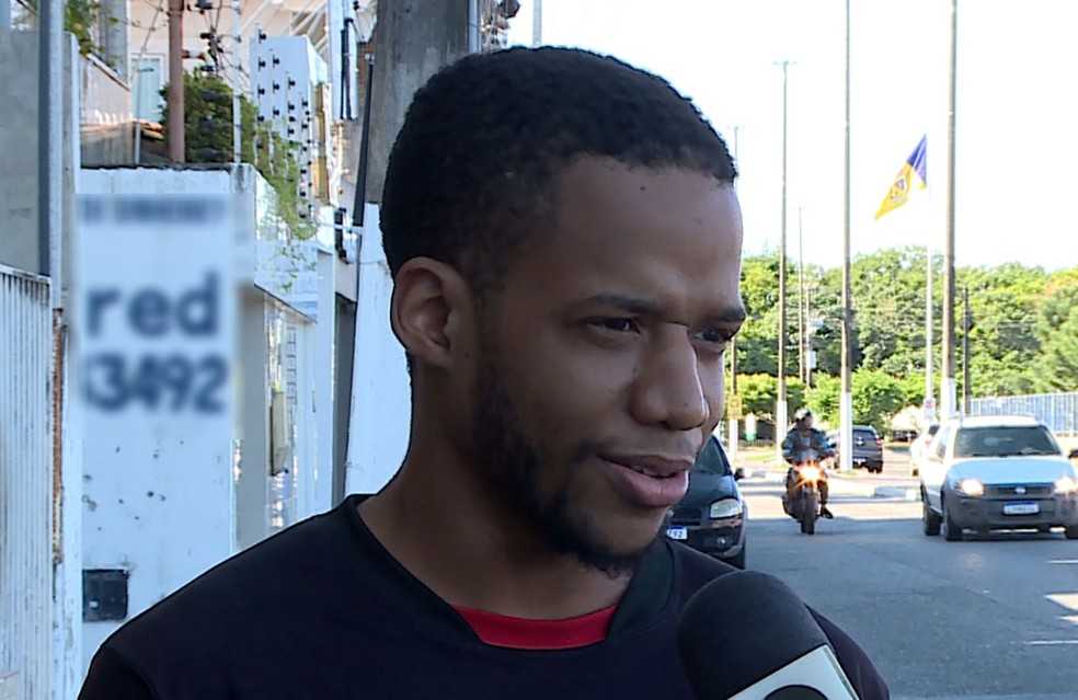 Motoboy Michel Santos — Foto: Reprodução/TV Sergipe