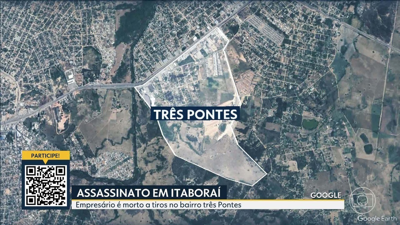 Empresário é morto a tiros em Itaboraí