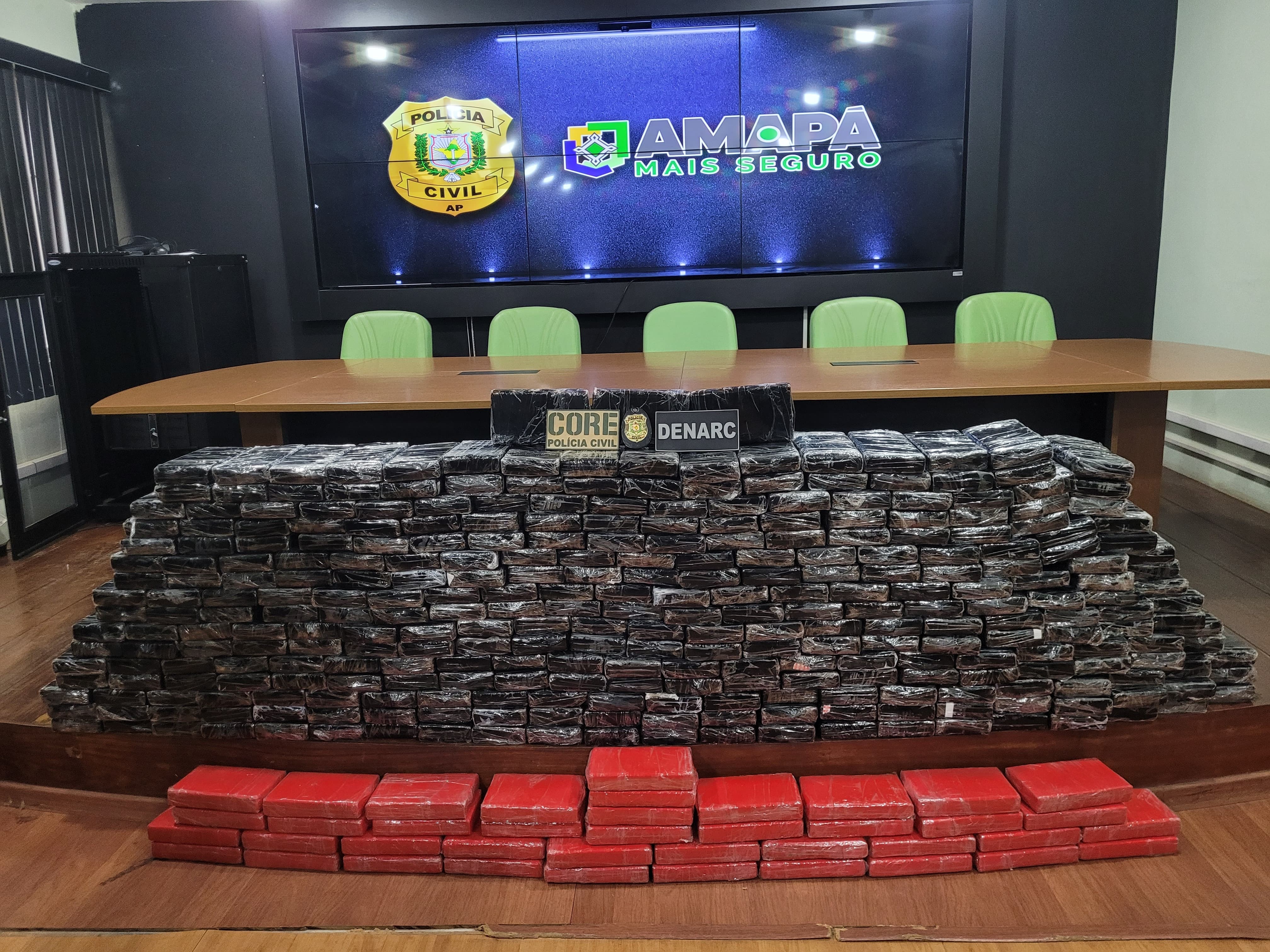 ‘Golpe no crime organizado’, diz polícia após apreensão de cerca de 400 quilos de cocaína no Amapá